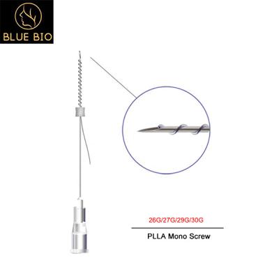 China Mono screw PLLA Thread Absorbable disposable suture Facial Lift buttock lift for sale