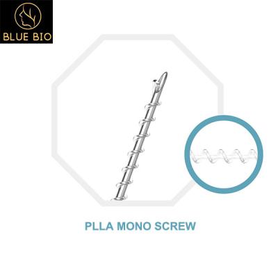 China Mono Screw PLLA Thread Long-Lasting Absorbable Body Face Lifting Collagen Line for sale