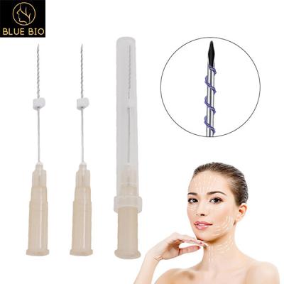 China Tornado Screw Plla Thread Korea 26g 60mm Skin Non Surgical Face Lifting Mini Line for sale