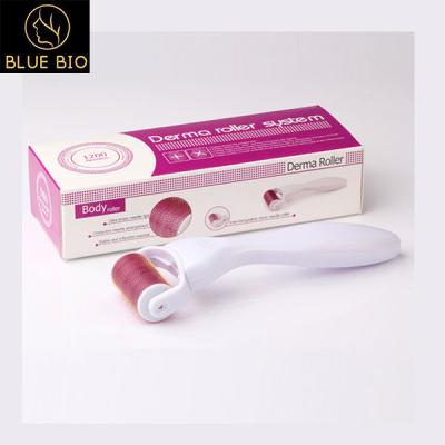 China dermaroller derma roller CE approved medical 1200 needles titanium fades stains for sale