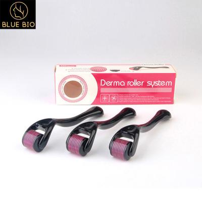 China Microneedle 540 derma roller Beauty supplier whitening anti wrinkle titanium needles for sale