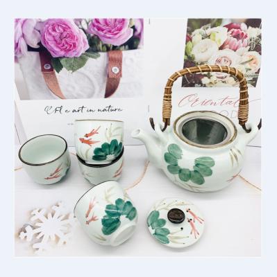 China Viable many pattern chinese tea set ceramic tea sets with teapot porcelain teapot set with cup for sale