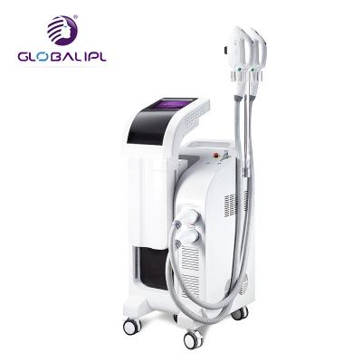 China Medical Hair Removal Ce Approved Multifunctional IPL RF YAG Laser Elight Machine For Hair Removal And Tattoo Removal for sale