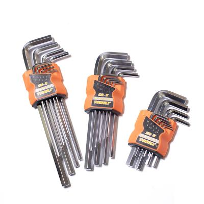 China Multi Functional Durable Wrench High Quality 9 Pieces Hex Allen Key Wrench Multifunctional Use Key Wrench for sale