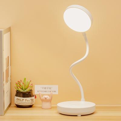 China Modern Eye Protection USB Dimming Study Reading LED Table Lamp Bedroom Bedside Desk LED Night Lights for sale