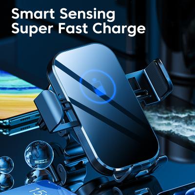 China Mobile Phone The New Enumerating Holder Car Magnetic Mount Wireless Charger For Mobile Phone for sale