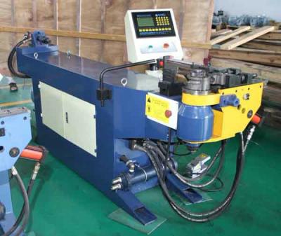 China Electric Hydraulic Tube Bending Machinery Tube Bender For Servo Motors / PLC for sale