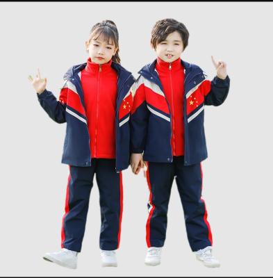 China Hot School College Style Sports Suit Kindergarten Boys Wear Girls' School Uniforms and Jackets for sale