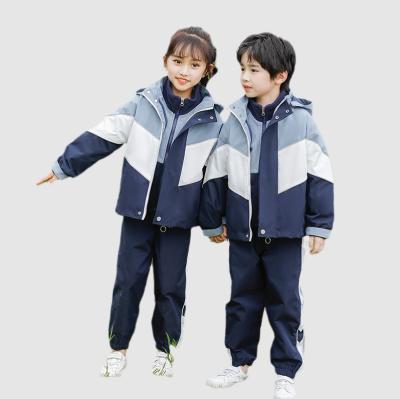 China School Winter Cold-proof Children's Sportswear Latest Design Sportswear School Uniform for sale