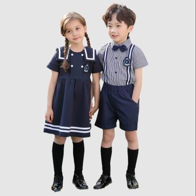 China Wholesale 2022 New Design European School Uniform Kindergarten School Uniform Dress for sale