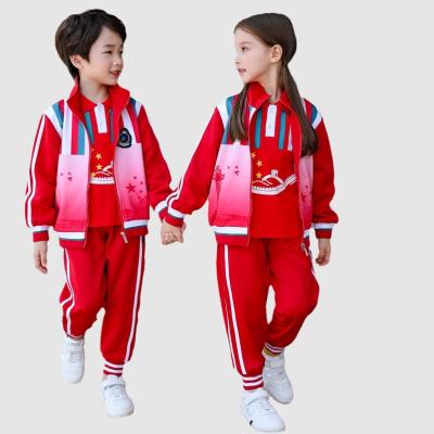 China School latest spring and autumn sports clothes for primary schools and kindergartens and school uniforms for kids for sale