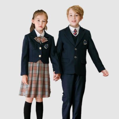 China School Customize Student Uniforms, Girls' Skirts and Western Style School Uniforms, Design School Suits for sale