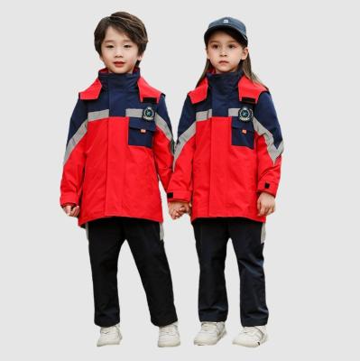 China Custom Children's School Clothing Winter School Uniform Jacket Suit School Uniform for Boys and Girls for sale