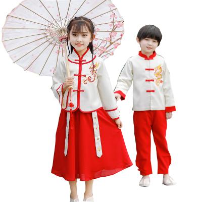 China 2168 Children's Tang costume Han costume schoolchildren's ethnic costume kindergarten festival performance primary ancient spring for sale