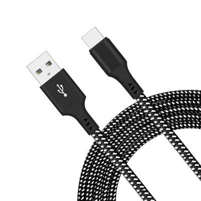 China Doonjiey Mobile Phone 1M 2M 3M USB To Type C Charging Premium Nylon Cable Usb Fast Charging For C Cable Quick Charge Sung By Sam for sale