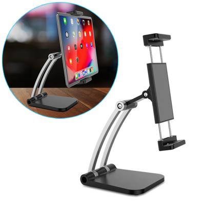 China 2021 Flexible Universal Desktop Aluminum Stand Tablet Mobile Phone Holder Adjustable Cell Phone Holder for sale