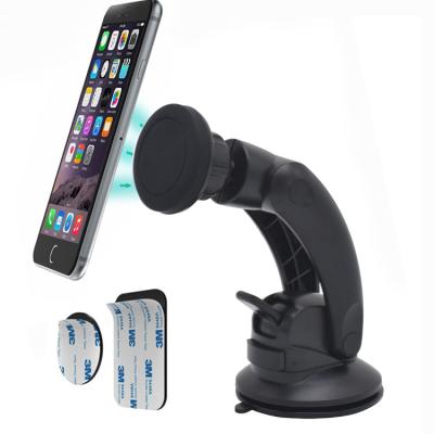 China 360 Rotation Dashboard Suction Adjustable Universal Cup Magnetic Car Phone Holder for sale