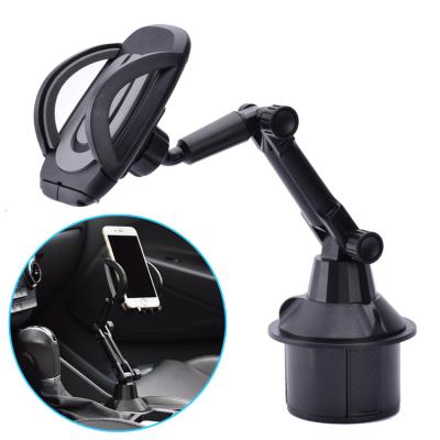 China 360Â ° 2020 360 Degree Rotation Car Accessories Rotating Adjustable Flexible Extendable Car Cup Holder Mobile Phone Mount Bracket for sale