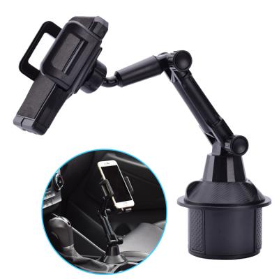 China 360Â ° 2020 360 Degree Rotation Car Accessories Rotating Adjustable Flexible Extendable Car Cup Holder Mobile Phone Mount Bracket for sale