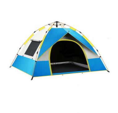 China Custom Quick Open Tent UV Waterproof Coating Automatic Pop Up Tent Tent Fishing Camping Tent for sale