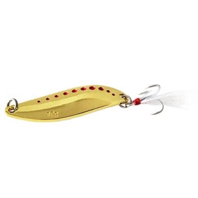 China Reflective Effect Is Lures Red Metal Dot Leech Sequins Saltwater Fishing Hard Swimbaits Artificial Groundbaits for sale