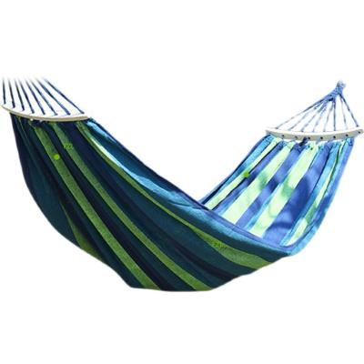 China Custom Outdoor Camping Hammock Waterproof Colorful Canvas Hammock Portable Hanging Hammock From Hammock Factory for sale