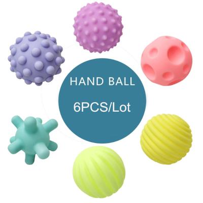 China Baby Toy Develop Infant Tactile Senses Toy Touch Ball Children Baby Training Massage Ball 0 12 Months JY068 for sale