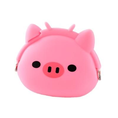 China New Animal Purse Mini Silicone Animal Small Coin Coin Purse Professional Lady Key Bag Purse Kids Gift Package Earphone Bags for sale