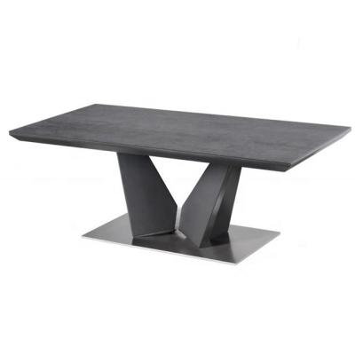 China Gray Ceramic Extendable Coffee Table for sale