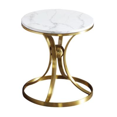 China Modern simple marble corner table for sale