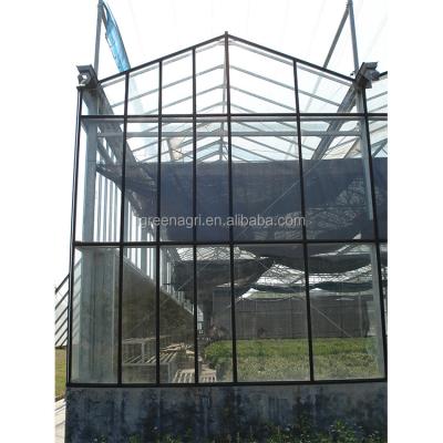 China IGREEN Agricultural Venlo Glass Greenhouse  to Grow Flowers and Seedlings for sale