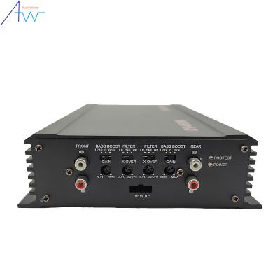 China OEM&ODM Class D Car Amplifier Digital Audio Mono Power Car Mini Auto Stereo Amplifier 235x185x65mm for sale