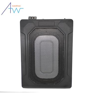 China Subwoofer dolby car speaker dj woofer spl digita audio powered subwoofer under slim active car bass subwoofer, Seat active woofer 14.4V Rohs for sale