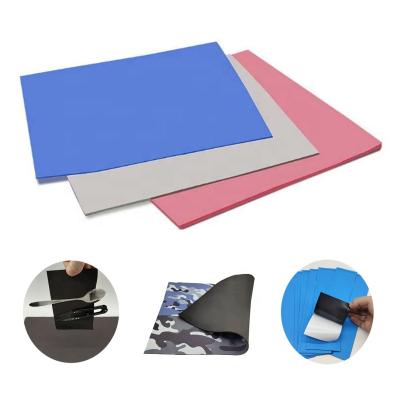 China Customized High Quality Self-adhesive Strong Soft Magnet Magnetic Mat Pad For Sale Soft Silicone Flexible Magnetic Silicone for sale