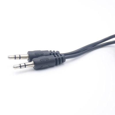 China Low price car stereo dc 3.5MM male to aux cable. male audio cable car speaker jack for sale