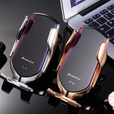 China Wholesale Qi Car Phone Holder 10W Radio Qi Charging Sansung Iphone Car Wireless Charger for sale