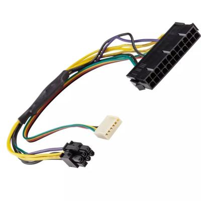 China PC 24 6 pin to 24Pin pin to PSU adapter power cable. 6Pin PCI-E 18AWG for Z220/Z230/Z240 SFF Motherboard for sale