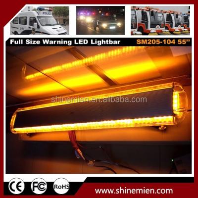 China 55 Inch 12V 108W Led Warning Lightbar With LED Bracket Used Amber Warning Lightbars SM205-104 55