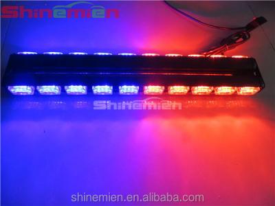 China Dual (multi) color led /double side lightbar led traffic advisor strobe light bar SM-8820-10D for sale