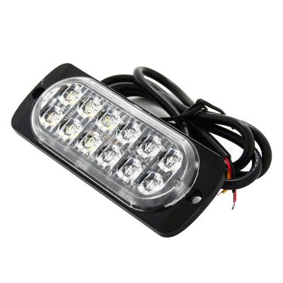 China 12-LED Atuo/Car Plow Tow Truck Emergency Warning Beacon Safety Strobe Light SM202-12D for sale