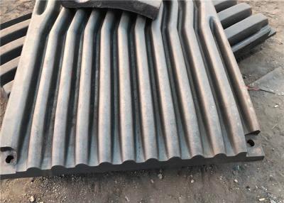 China Customized Size Jaw Crusher Spare Parts , Mn18cr2 Jaw Plate Casting for sale