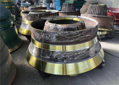 China Wear Resistant Cone Crusher Parts Mn21cr2 Concave And Mantle Customized Design for sale