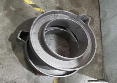 China Low Carbon Steel Casting Ring Pipe Castings Sodium Silica Sand Process for sale