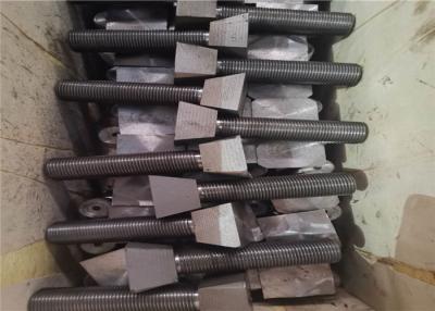 China Mining Industry Forged Steel Parts Screw Parts Machined Service Iso Approved for sale