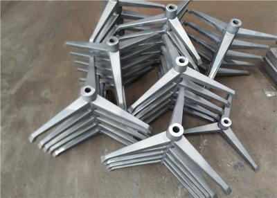 China Green Sand Casting Cast Iron Components Shot Blasting Surface For Chairs / Desks for sale