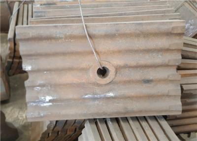 China Mn13cr2 Material Metal Casting Process Corrugated Wear Plate Iso Approved for sale