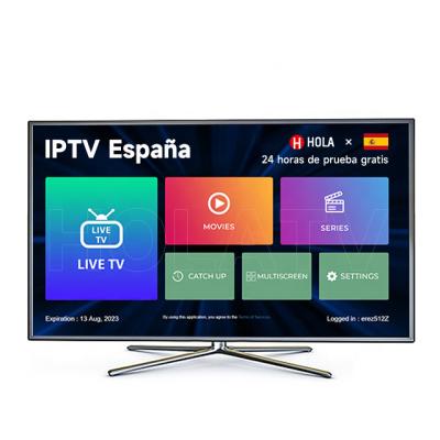 China Download Spanish IPTV High Quality Subscription with 20K Channels 24 hours free test, Android Box & Smart TV Compatibility for sale