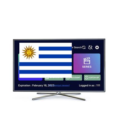 China Download The best IPTV in Uruguoy Free Trial 1or 3 or 6 months 12 Months  No Buffering IPTV Subscription M3u for sale