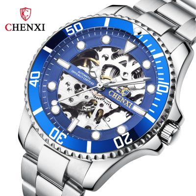 China CHENXI 8805B Luxury Waterproof Hollow Metal Strap Top Dial Automatic Mechanical Men's Business Fashion Watch for sale