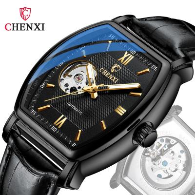 China CHENXI 8815 Water Resistant New Fashion Hot Selling Luxury Automatic Machinery Leather Band Men's Leisure Watch for sale